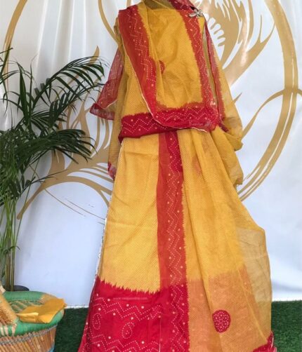 Ethnic rajputi cotton dress (yellow) in Bangalore at best price by Lakshmi  Stores - Justdial